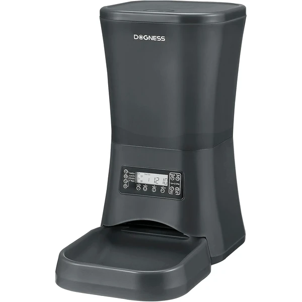 DOGNESS Distributeur Croquettes Chien Automatique 9L, Distributeur Croquettes Chat Automatique, Programmable avec Minuterie et Contrôle des Portions — DOGNESS, noté 4.3/5
