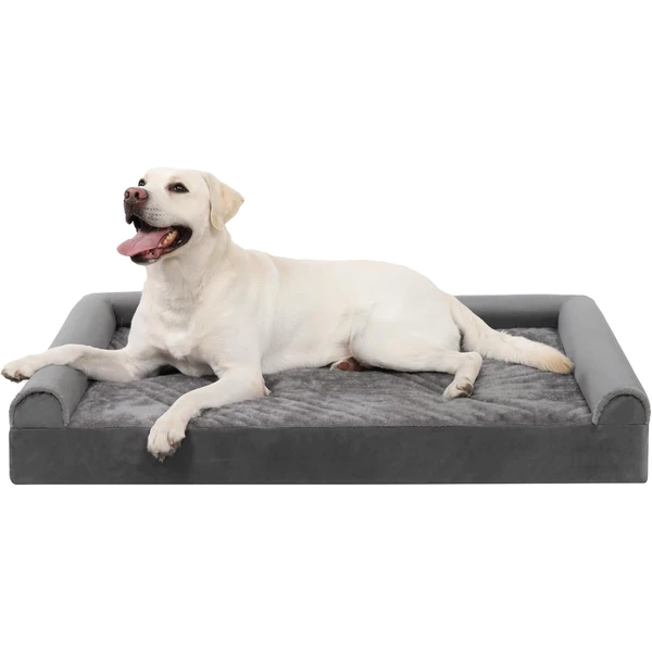 KSIIA Panier Chien XXL 121x76x18cm Canapés Orthopédique Coussin, XXL Gris — KSIIA, noté 4.8/5