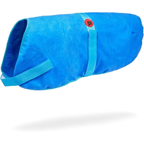 Petface Manteau d'été rafraîchissant pour Chien Bleu 60 cm | Activé par l'eau, réutilisable, aide à prévenir la surchauffe pour les chiens de taille moyenne à grande — Petface, noté 4.4/5