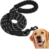 EDIPETS, Laisse Chien, Laisse de Dressage pour Chien, Rembourrée, Poignée Souple, Corde pour Chiots et Petits, Moyens et Grands Chiens, 1,2 et 1,5 mètres. (1.5 M, Noir) — Edipets, noté 4.6/5
