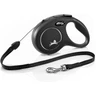 flexi® Classic S | Laisse rétractable à cordon de 8 m pour chiens jusqu'à 12 kg | Noir | laisse à enrouleur pour chien | Poids : 230 g | Dimensions : 10,3 x 16,8 cm — flexi® Classic S | Laisse rétractable à cordon de 8 m pour chiens jusqu'à 12 kg | Noir | laisse à enrouleur pour chien | Poids : 230 g | Dimensions : 10,3 x 16,8 cm, noté 4.6/5