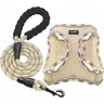 haapaw Ensemble harnais et laisse pour chien - Harnais réglable et réfléchissant avec gilet rembourré épais pour chiens de taille XS et moyenne — haapaw, noté 4.5/5