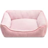 Hollypet Panier pour Chat Lit pour Chat et Chiot, Niche Maison pour Chat et Petit Chien, Lit Coussin Doux et Respirant pour Sommeil, Rose (50 * 45 * 15cm) — Hollypet, noté 4.2/5