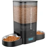 honeyguaridan Distributeur Croquettes 2 Chat Automatique, Répartition Uniforme, 5L Distributeur Croquettes Programmable avec 2 Bols en Acier Inoxydable, 10s Enregistrement Vocal, 1-6 Repas/Jour — honeyguaridan, noté 4.5/5