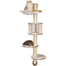 Kerbl Pet Arbre à Chat Mural Dolomit, Blanc, 168 cm, Bois, Peluche, sisal, Coussin Amovible et rembourré — Kerbl Pet, noté 4.2/5