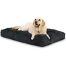KSIIA Panier Chien Grande Taille, 90x60cm, Coussin Chien Lavable en Machine, Tissu Peluche Doux, Base antidérapante, Tapis Matelas Lit Anti-Stress, Gris Foncé — KSIIA, noté 4.5/5