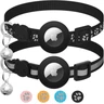 LAFAYI 2 Pack Collier Chat avec Accessoire Compatible avec Airtag Apple,Réfléchissant GPS Chat avec Anti étranglement,Réglable,GPS Airtag Non Inclus !(Noir) — LAFAYI, noté 4.1/5