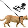 Nobleza Harnais et Laisse pour Chat， Chat Réglable Résistant à l'Évasion， pour Chiot Chaton des Petits Animaux de Compagnie — Nobleza, noté 4.1/5
