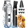 oneisall Kit Premium Tondeuse à Poils pour Chiens 3 en 1 | Étanche IPX7, Adaptée aux Chiens et aux Patouilles, Convient aux chiens à poil longs/épais — oneisall, noté 4.4/5