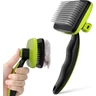 Pecute Brosse à Poils Chien Chat Longs et Courts, Autonettoyante Brosse | Brosses de Toilettage Autonettoyante, Acier Inoxydable, démêle les enchevêtrements réduire la chute jusqu'à 95% (S) — Pecute, noté 4.4/5
