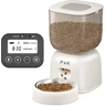 PUPPY KITTY Distributeur Croquettes Chat Automatique, Autonomie de la Batterie jusqu'à 180 Jours, 3L Programme d'alimentation Personnalisé, Enregistrement Vocal 10S, 1-4 Repas par Jour — PUPPY KITTY, noté 4.4/5