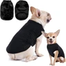 Pull-Over en Polaire pour Chien et Chat - Manteau d'Hiver avec Anneau en D - Vêtement pour Petite et Moyenne Taille (Noir, M) — TALWIOR, noté 4.3/5