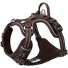 TRUE LOVE Harnais pour Chien No Pull Nylon Souple Réfléchissant Réglable pour Petit Grand Animal Domestique TLH56512(XS, Marron) — TRUE LOVE, noté 4.6/5