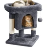 Yaheetech Arbre à Chat Design 59 cm Arbre-griffoir Gris Foncé — Yaheetech, noté 4.6/5